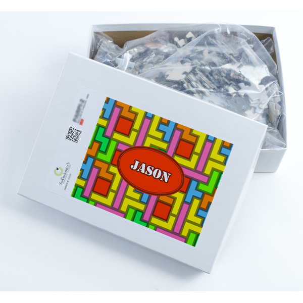 Tetromino Jigsaw Puzzle 500 Piece - Box