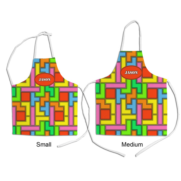 Tetromino Kid's Aprons - Comparison