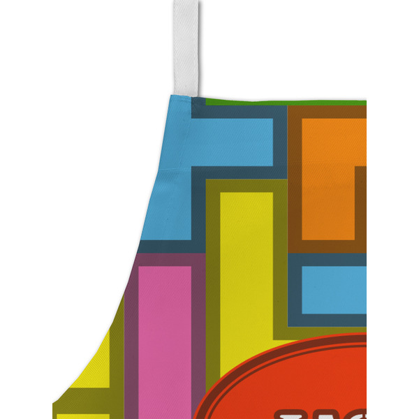Tetromino Kid's Aprons - Detail
