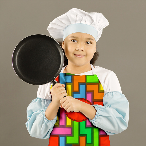Tetromino Kid's Aprons - Medium - Lifestyle