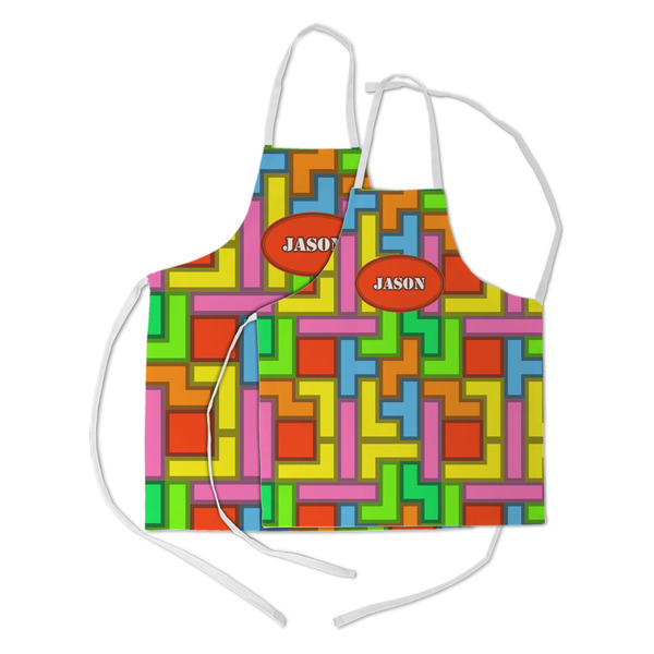 Tetromino Kid's Aprons - Parent - Main