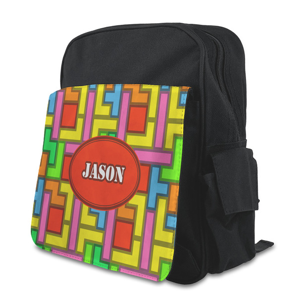 Custom Tetromino Preschool Backpack (Personalized)