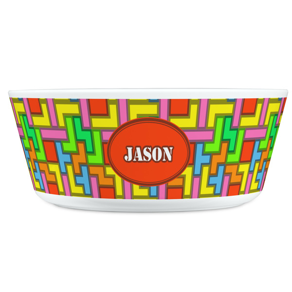 Tetromino Kids Bowls - FRONT