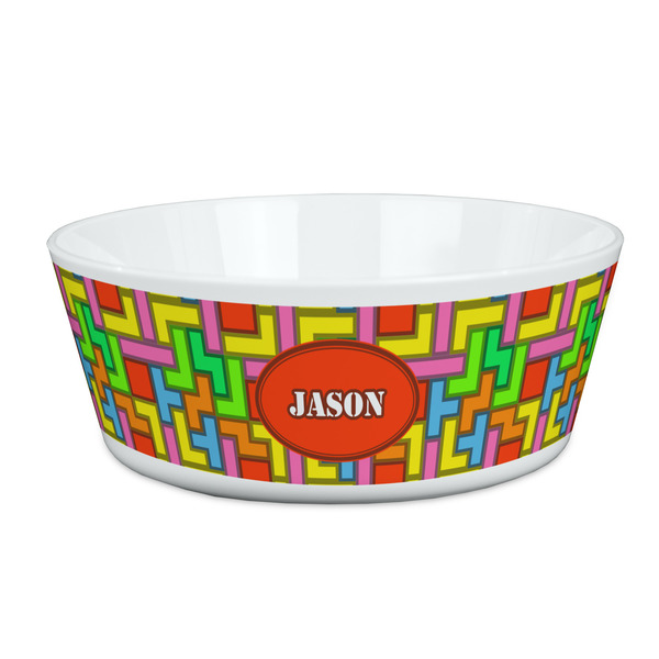 Custom Tetromino Kid's Bowl (Personalized)