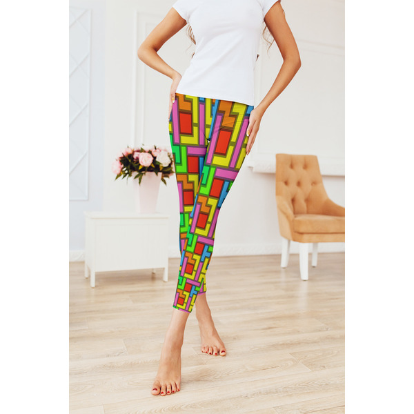Tetromino Ladies Leggings - LIFESTYLE 2