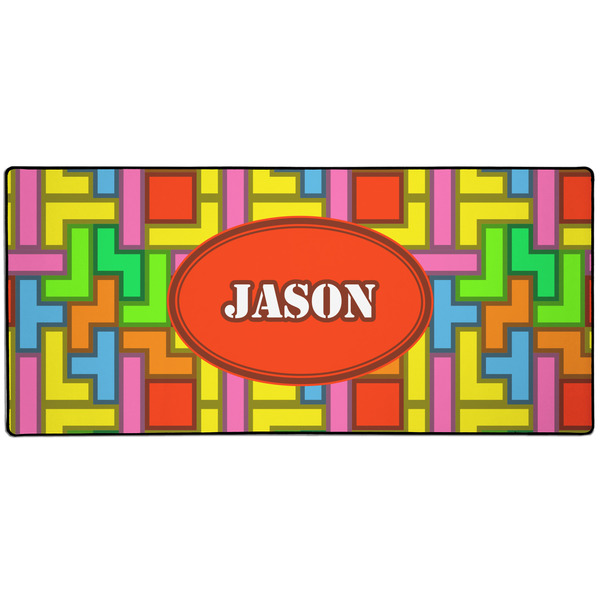 Custom Tetromino 3XL Gaming Mouse Pad - 35" x 16" (Personalized)