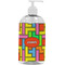 Tetromino Plastic Soap / Lotion Dispenser (16 oz - Large - White) (Personalized)
