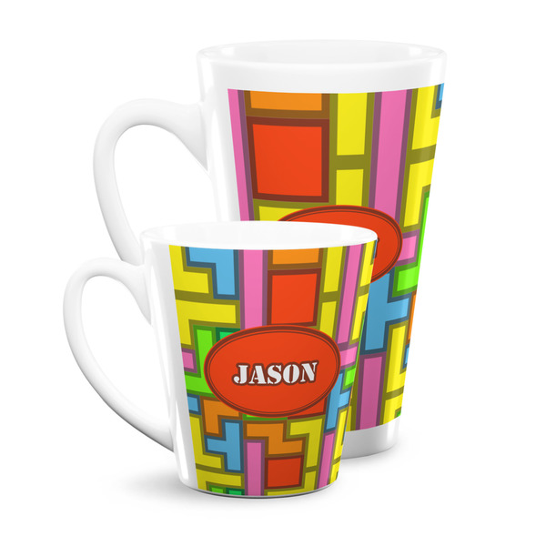 Tetromino Latte Mugs Main
