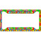 Tetromino License Plate Frame - Style A