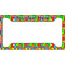 Tetromino License Plate Frame (Personalized)