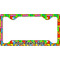 Tetromino License Plate Frame - Style C (Personalized)