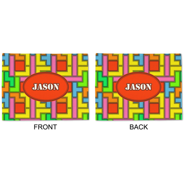 Tetromino Linen Placemat - APPROVAL (double sided)