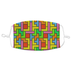 Tetromino Adult Cloth Face Mask - XLarge