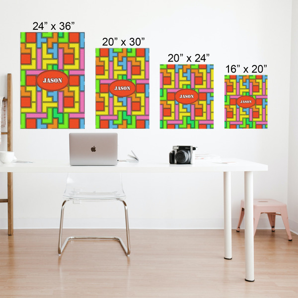 Tetromino Matte Poster - Sizes