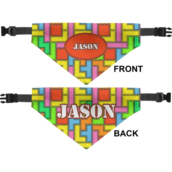Tetromino Medium Dog Bandana Approval