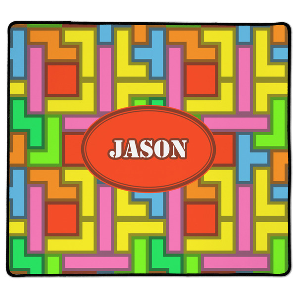 Custom Tetromino XL Gaming Mouse Pad - 18" x 16" (Personalized)