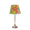 Tetromino Poly Film Empire Lampshade - On Stand