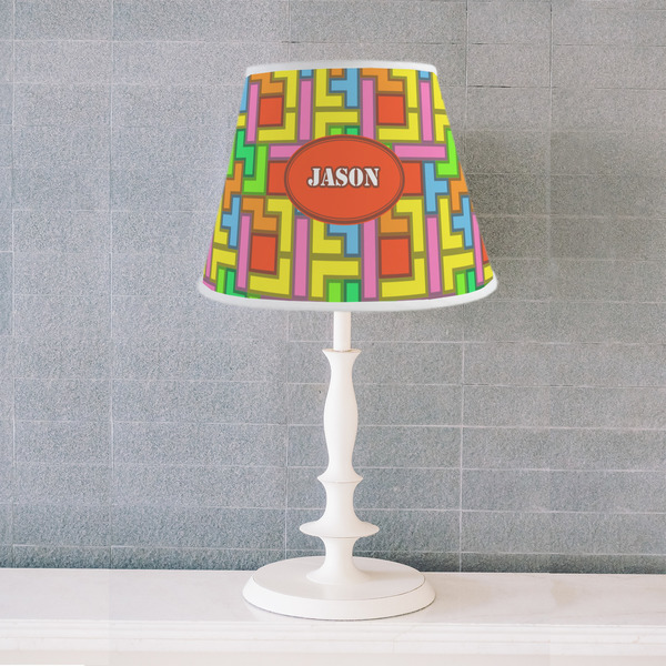 Tetromino Poly Film Empire Lampshade - Lifestyle