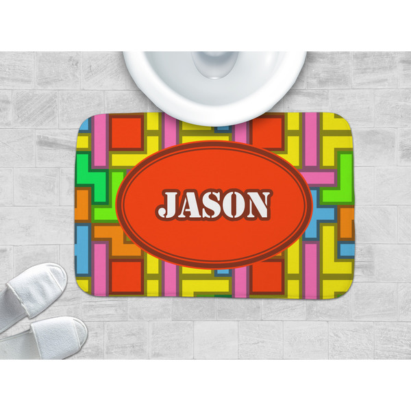 Tetromino Memory Foam Bath Mat - LIFESTYLE 34x21