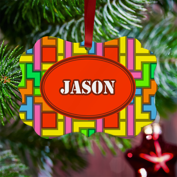 Tetromino Metal Benilux Ornament - Lifestyle