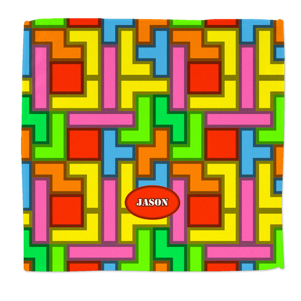 Custom Tetromino Microfiber Dish Rag (Personalized)