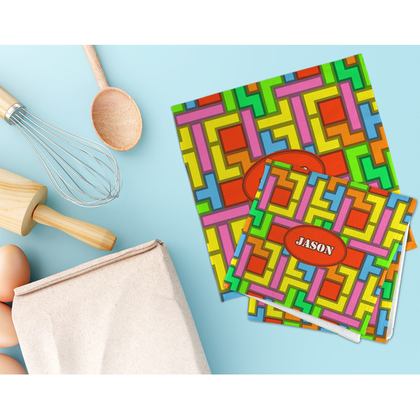 Tetromino Microfiber Dish Rag - LIFESTYLE
