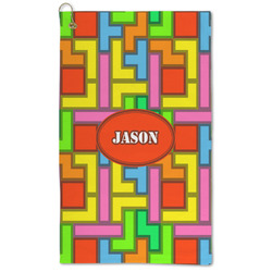 Tetromino Microfiber Golf Towel - Large (Personalized)