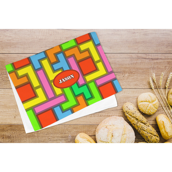 Tetromino Microfiber Kitchen Towel - LIFESTYLE