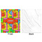 Tetromino Minky Blanket - 50"x60" - Single Sided - Front & Back