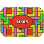 Tetromino Dining Table Mat - Octagon (Single-Sided) w/ Name or Text