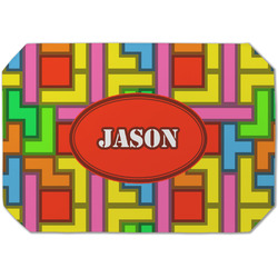 Tetromino Dining Table Mat - Octagon (Single-Sided) w/ Name or Text