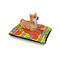 Tetromino Outdoor Dog Beds - Small - IN CONTEXT