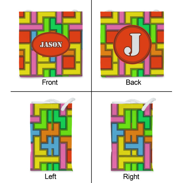 Tetromino Party Favor Gift Bag - Matte - Approval