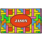 Tetromino Door Mat - 60"x36" (Personalized)