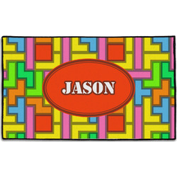 Tetromino Door Mat - 60"x36" (Personalized)