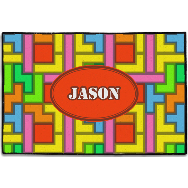 Tetromino Personalized Door Mat - 36x24 (APPROVAL)