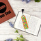 Tetromino Plastic Bookmarks - In Context