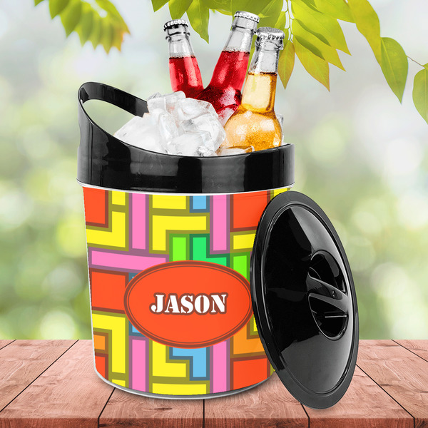 Tetromino Plastic Ice Bucket - LIFESTYLE