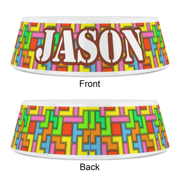 Tetromino Plastic Pet Bowls - Small - APPROVAL