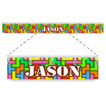 Tetromino Plastic Ruler - 12" (Personalized)
