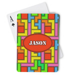 Tetromino Playing Cards (Personalized)