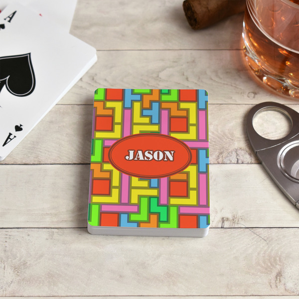 Tetromino Playing Cards - In Context