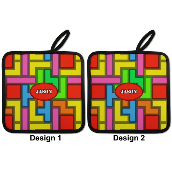 Tetromino Pot Holders - Set of 2 APPROVAL