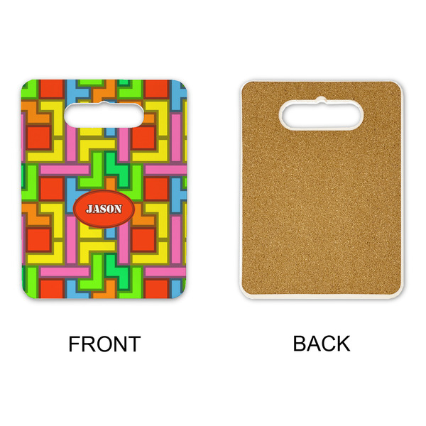 Tetromino Rectangle Trivet with Handle - APPROVAL