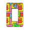 Tetromino Rocker Style Light Switch Cover (Personalized)