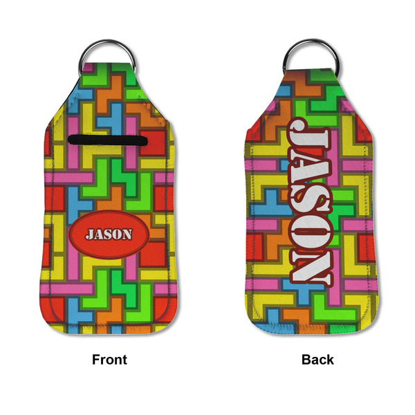 Tetromino Sanitizer Holder Keychain - Large APPROVAL (Flat)