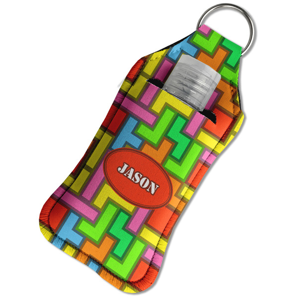 Tetromino Sanitizer Holder Keychain - Large in Case