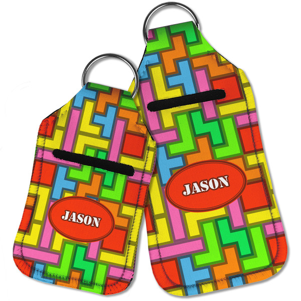 Tetromino Sanitizer Holder Keychain - Parent Main