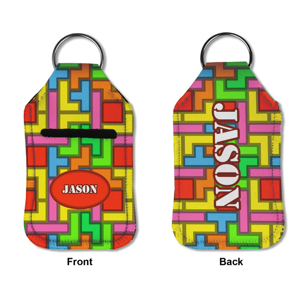 Tetromino Sanitizer Holder Keychain - Small APPROVAL (Flat)