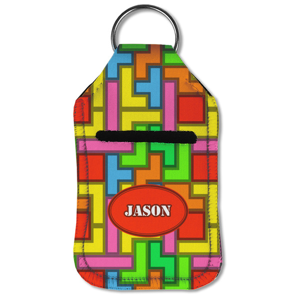 Tetromino Sanitizer Holder Keychain - Small (Front Flat)